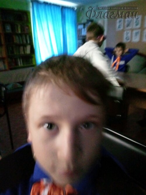 Занятиях в детском клубе «Флагман»